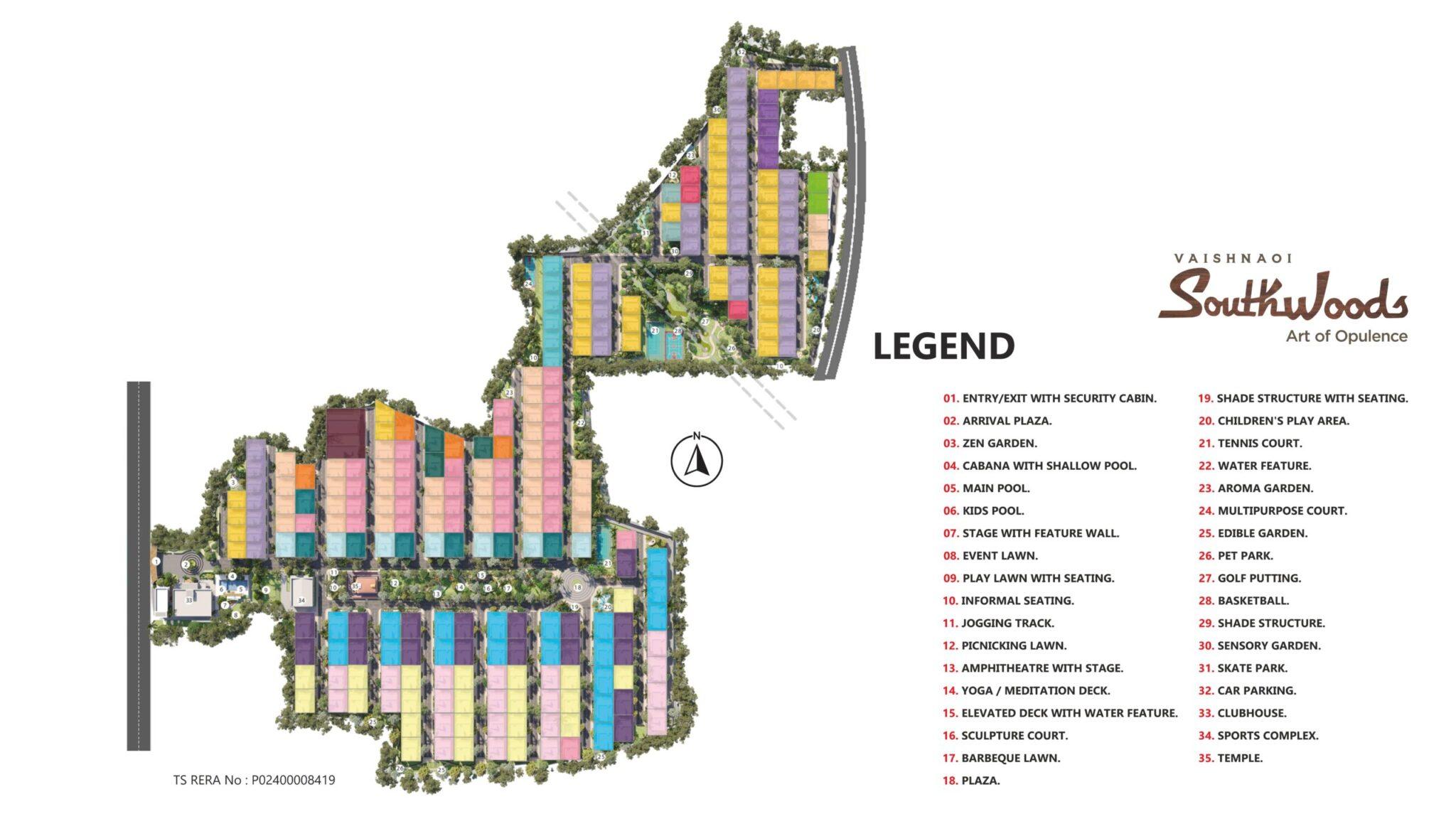 Vaishnaoi Southwoods Master Plan
